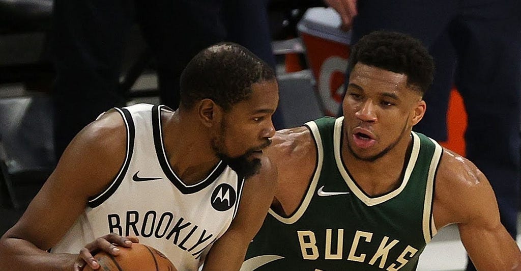 Giannis Antetokounmpo and Kevin Durant were two of the finest players in the 2021–22 NBA season — but what else is new?