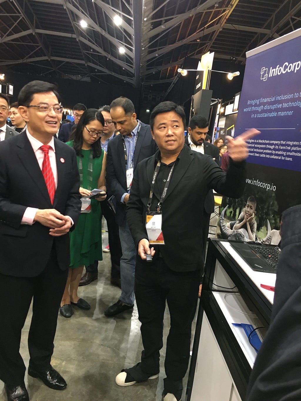 Deputy Prime Minister Heng Swee Keat was impressed that a Singaporean company can create a solution for agriculture sector
