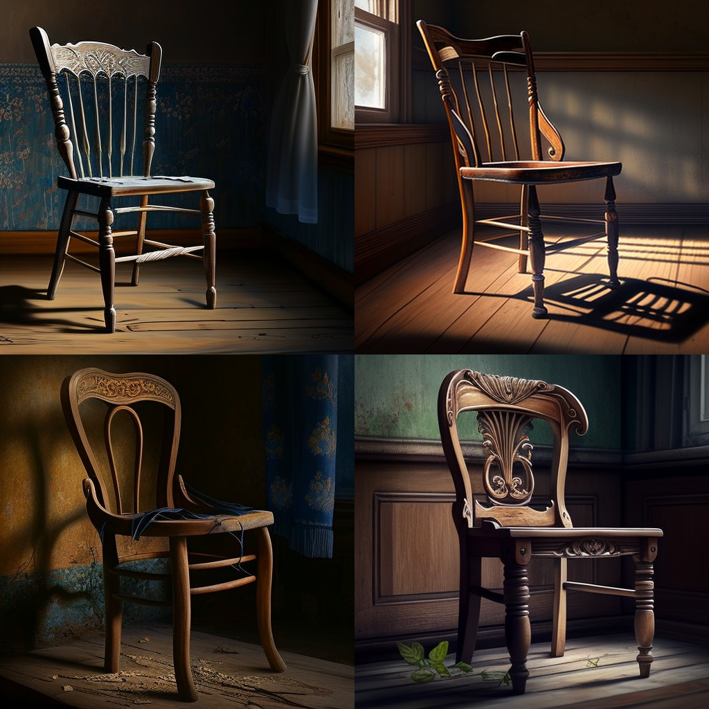 chairs, realistic