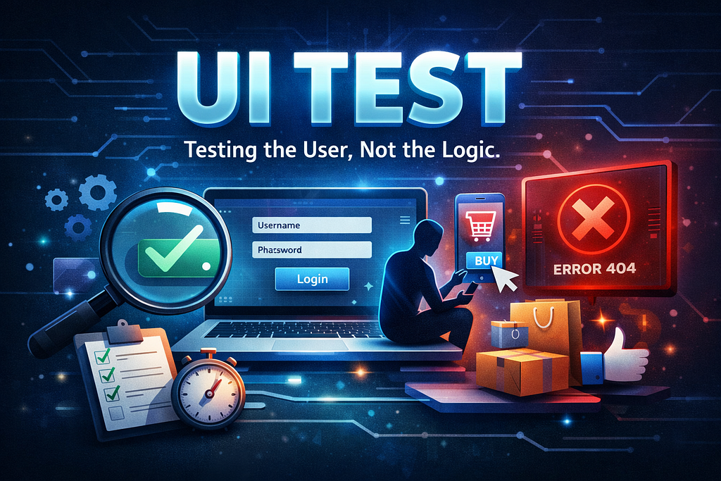 UI Test มีไว้พิสูจน์ว่า ผู้ใช้ใช้งานได้