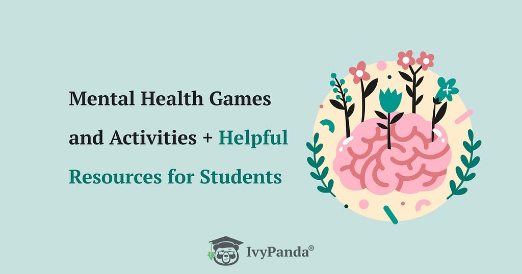 The picture introduces the title of the post — Mental Health Resources for Students.