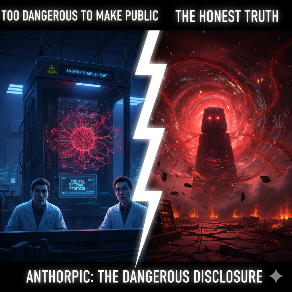Anthropic Just Released a Model Too Dangerous to Make Public.