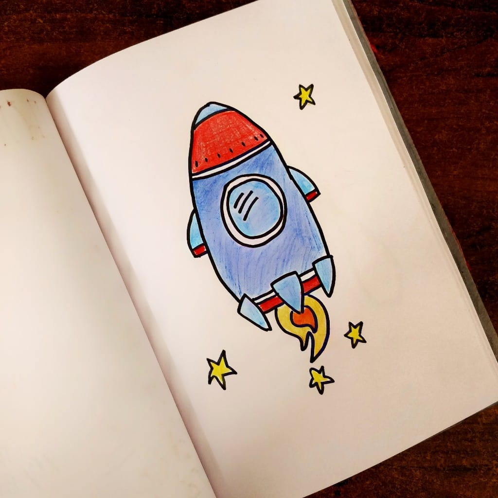 Rocket doodle!