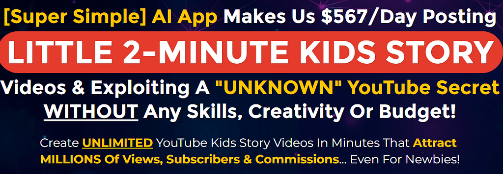 Ai VideoTales — Create kids story videos in minutes