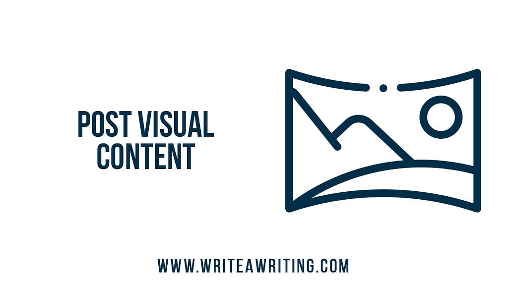 Visual Content, Twitter Posting, Attractive & Engaging Content