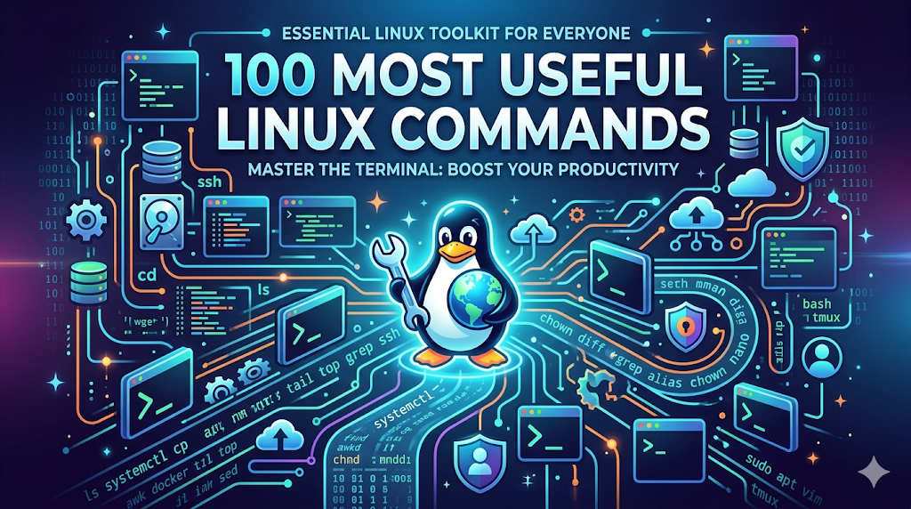 Linux — 100 Most Useful Commands — Part 8: Archives, Compression & File Transfer