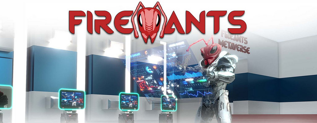 The FireANTS Metaverse offers an unique Web3 experience in a fantasitc 3D-VR.