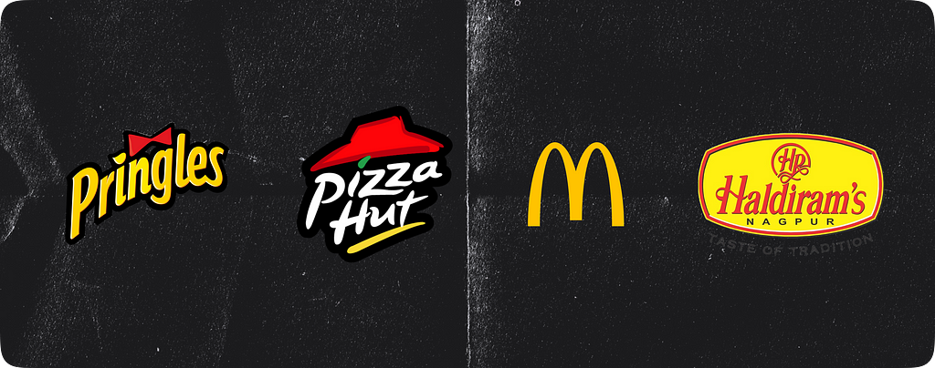Famous brands following red-yellow combo