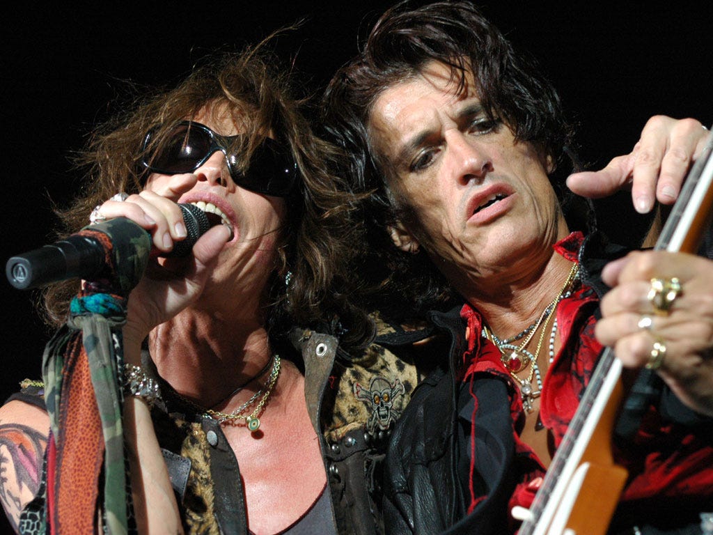 Aerosmith photo by Becky Yee