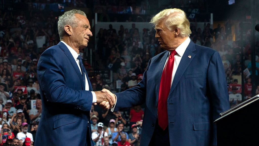 Trump bringing on a colalition of people including RFK