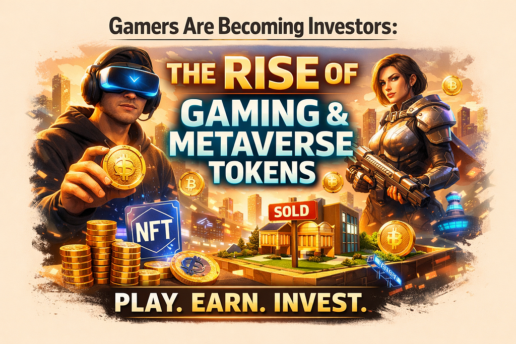 Gamers Are Becoming Investors: The Rise of Gaming & Metaverse Tokens