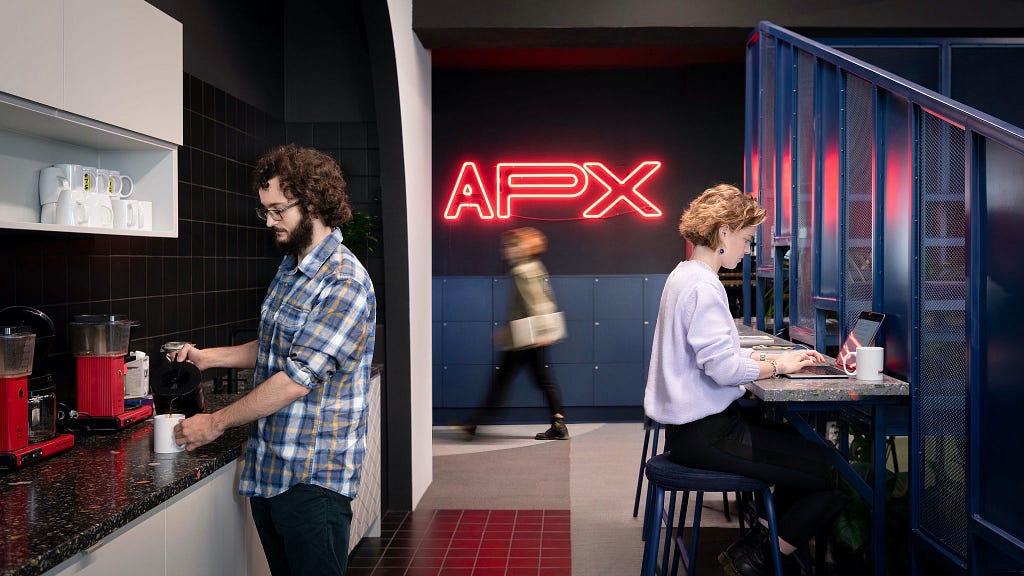 The APX Office in Berlin employs a diverse team with a female to male ratio of 50/50.