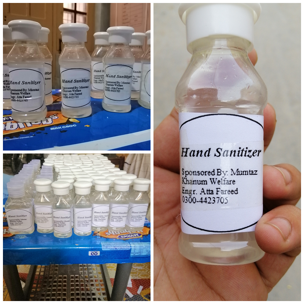 Hand Sanitizer made by ME