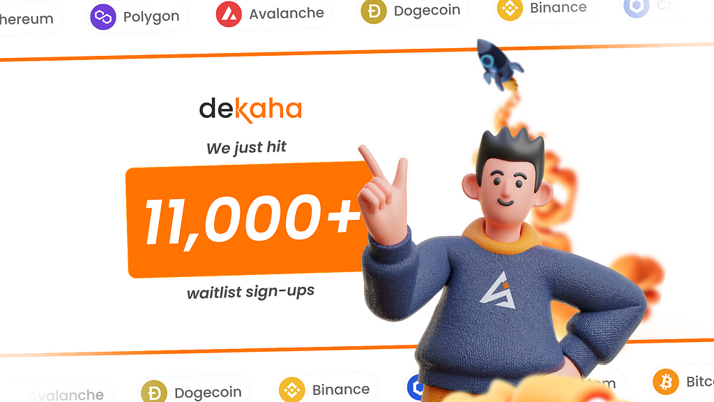 DeKaha by AltSwitch, Crypto Wallet for Business: Over 11,000 People Joined the Waitlist in Just 7 Days!