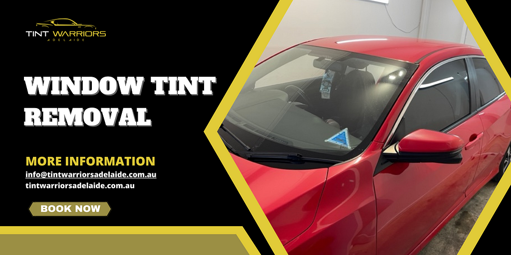 Window tint removal