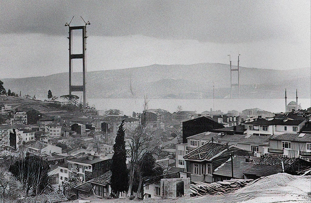 The two giant, monument-like towers, erected on either side of the Bosphorus, watch over Istanbul and witness a changing Turkey.