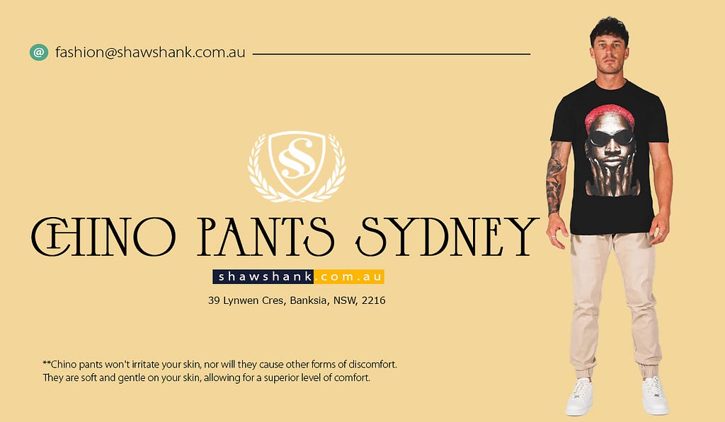 Chino pants Sydney