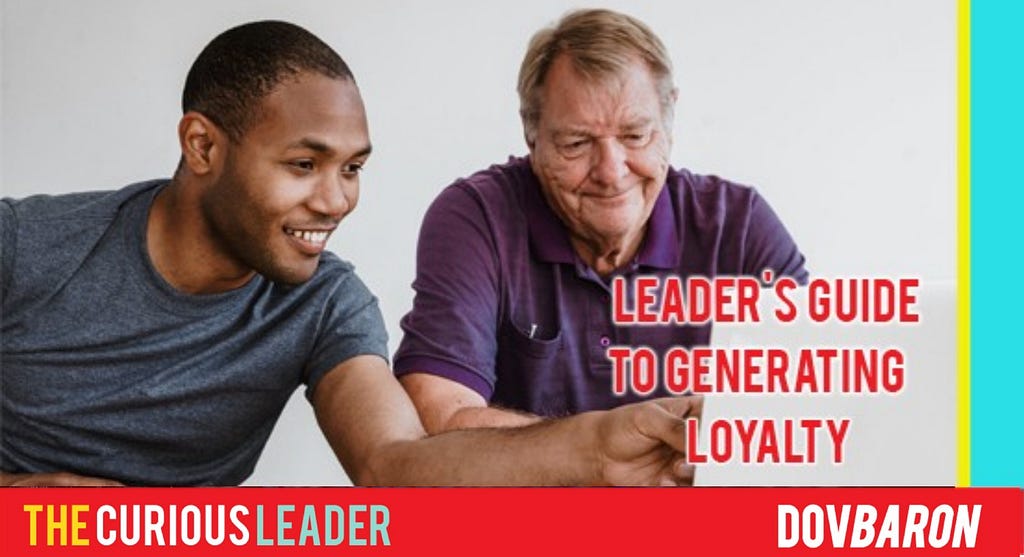 Leader demonstrating the power of emotional connection in creating loyalty through sincere curiosity.