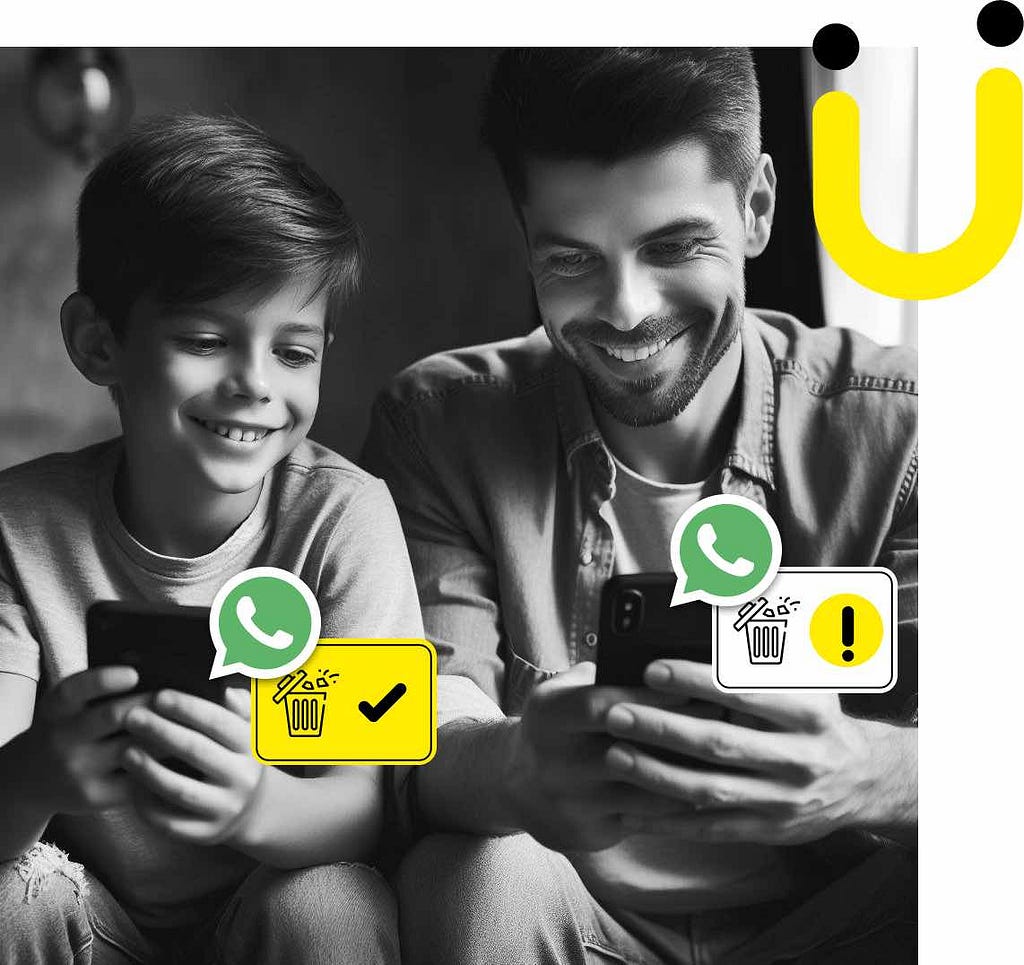 using WhatsApp for forming kids habits