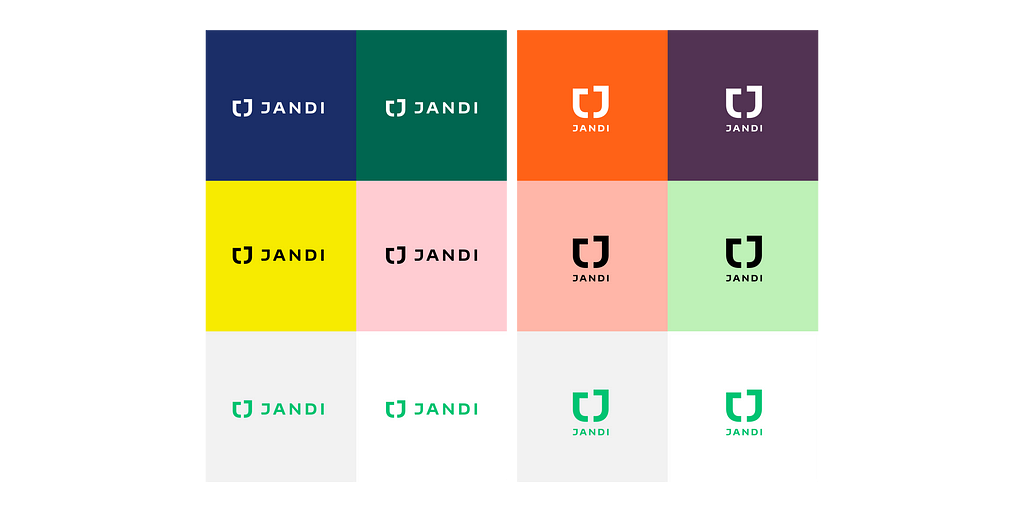 JANDI 品牌色使用規範
