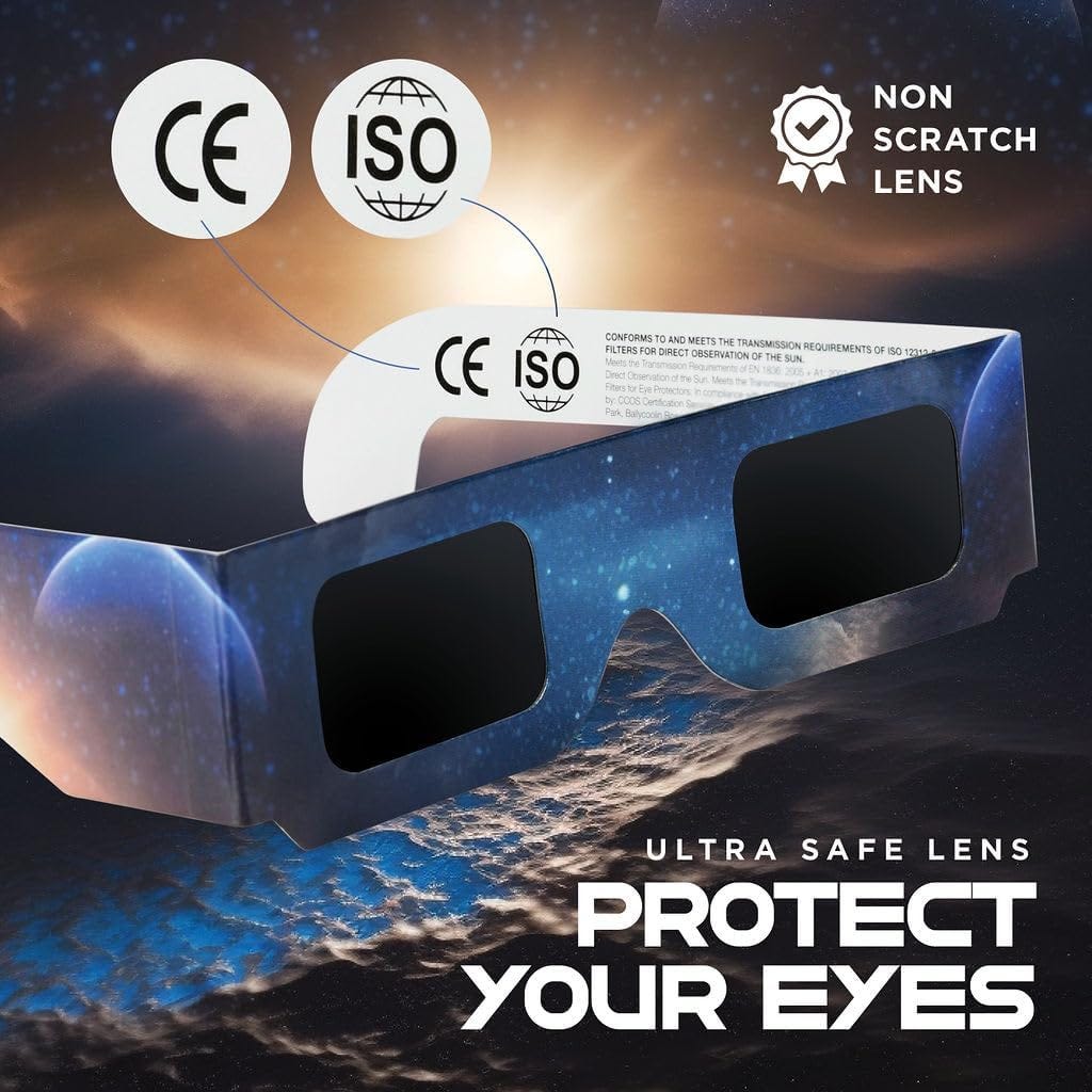 Solar Eclipse Glasses Recommended by NASA