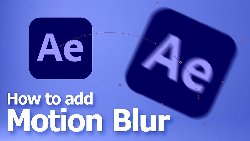 After Effects motion blur not showing?