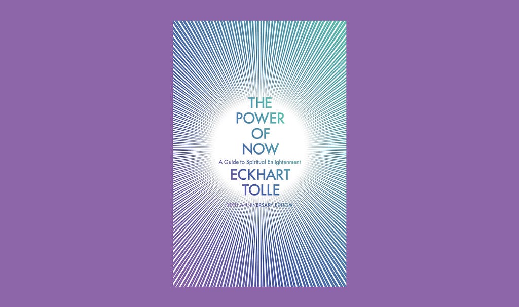 The power of Now by Eckhart Tolle — 20th anniversary edition book cover