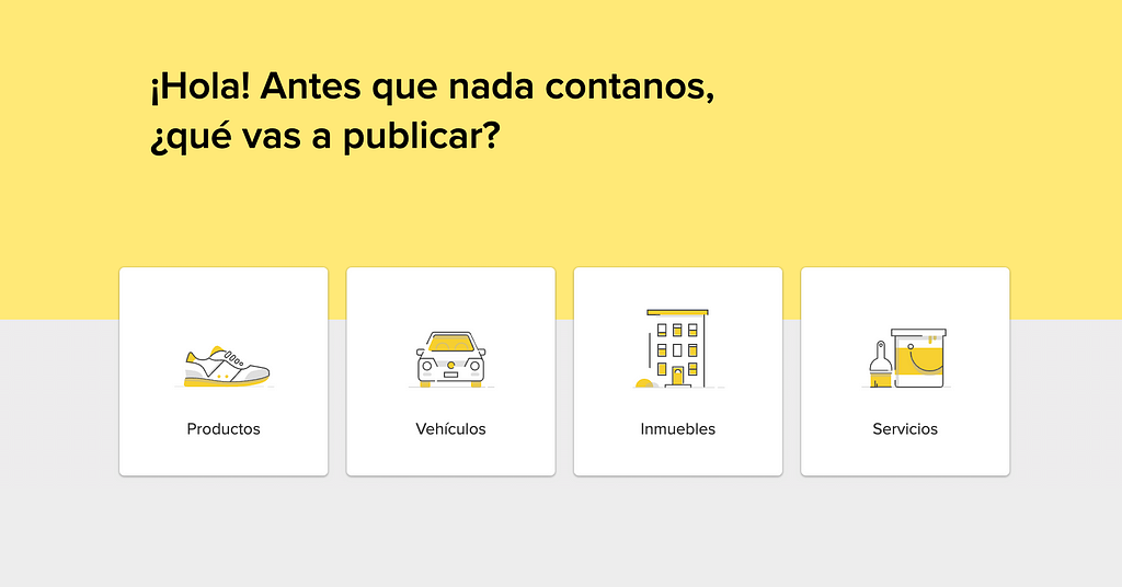 Tu primera publicación en Mercado Libre