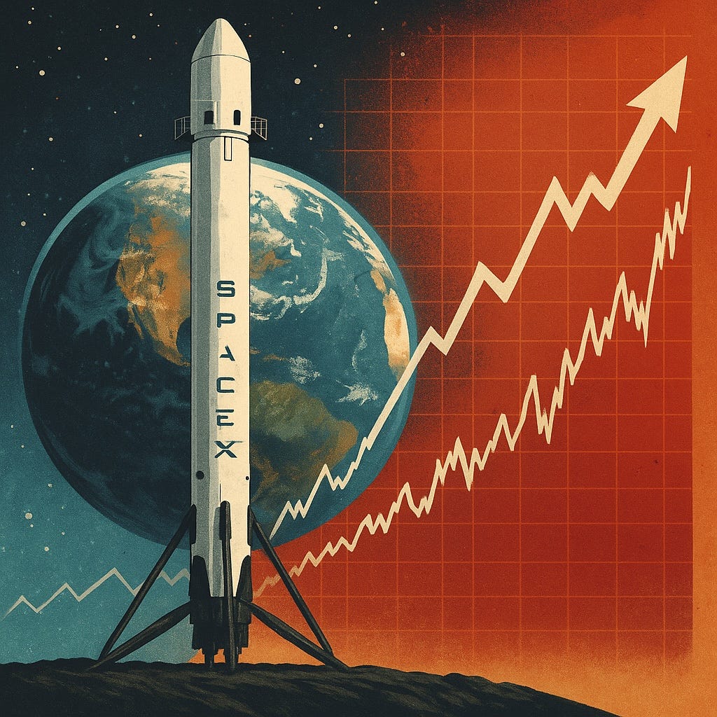Space the final frontier… now priced for the markets Space the final frontier… now priced for the markets