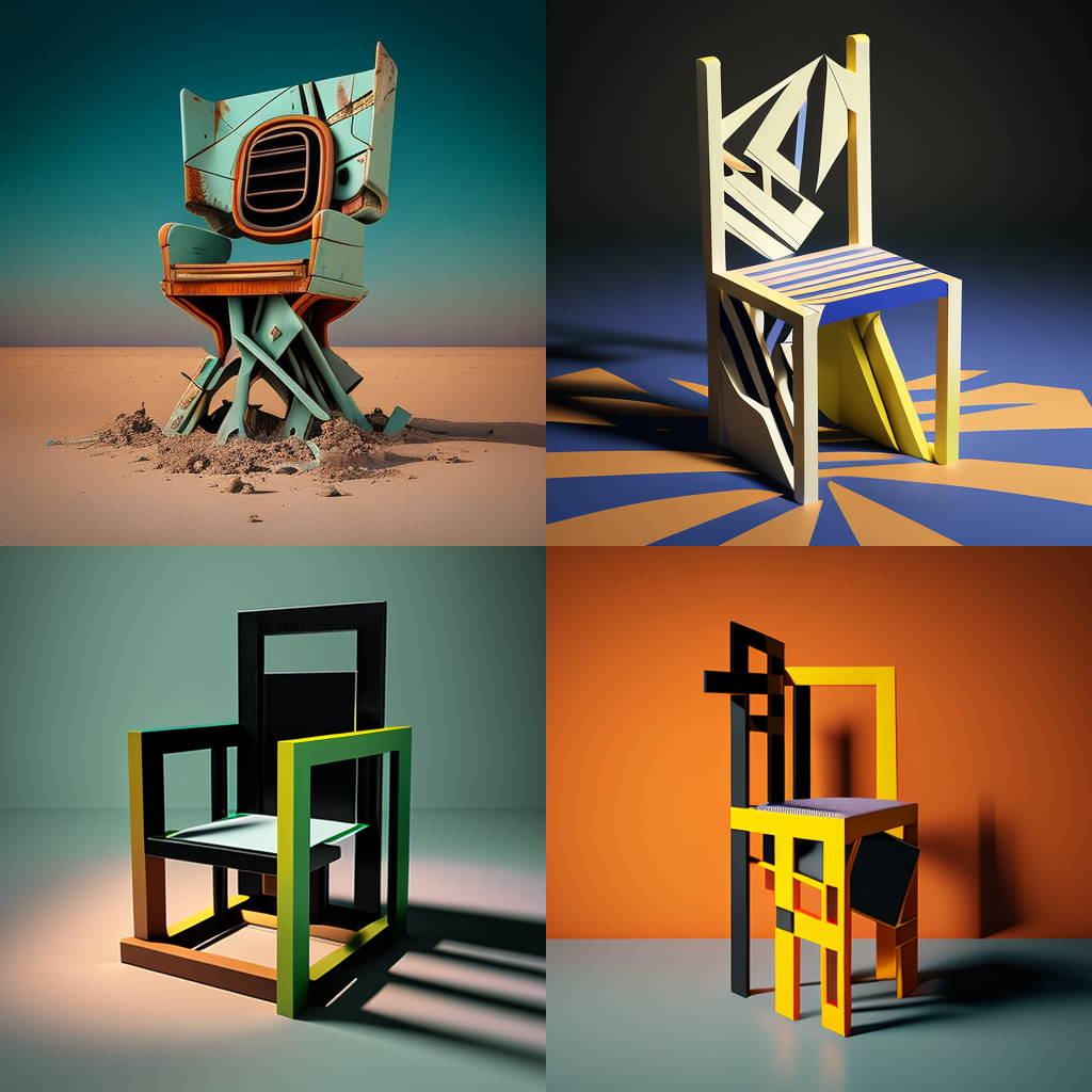 chairs, postmodernism