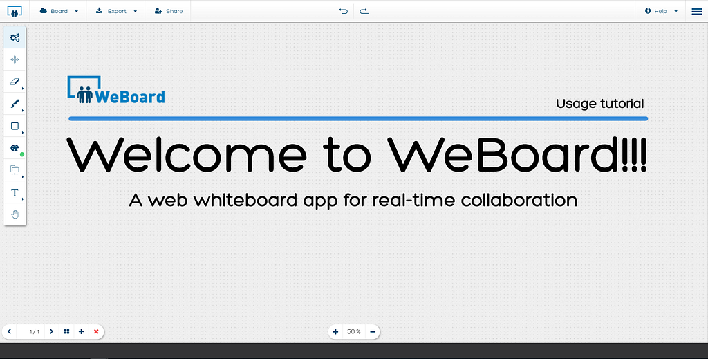Web whiteboard