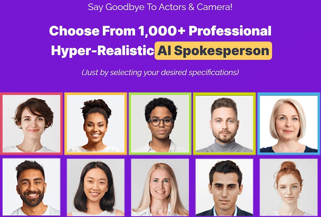 Checkout these AI Spokespersons https://bit.ly/AIHumanVideoAvatars