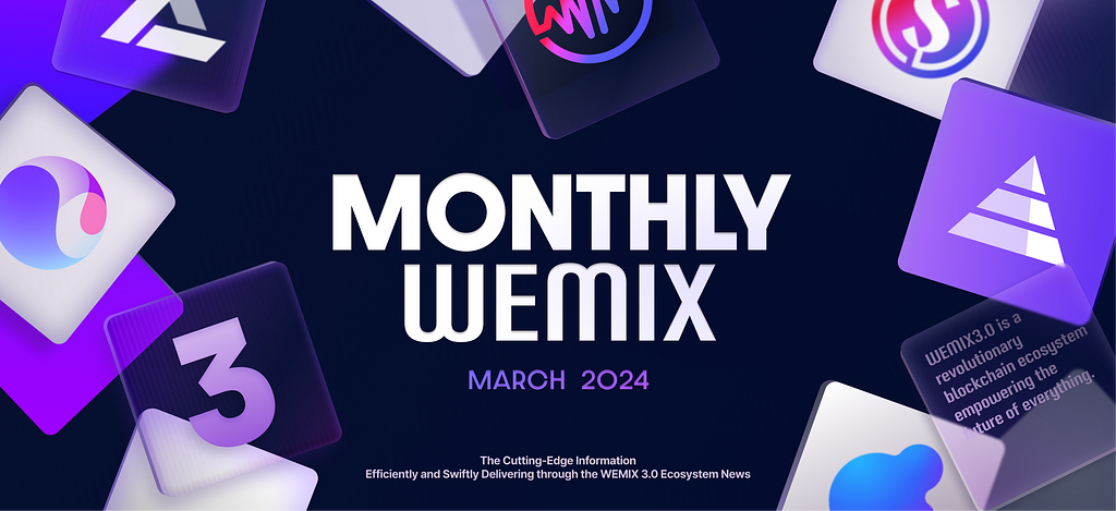 Monthly WEMIX 3.2024