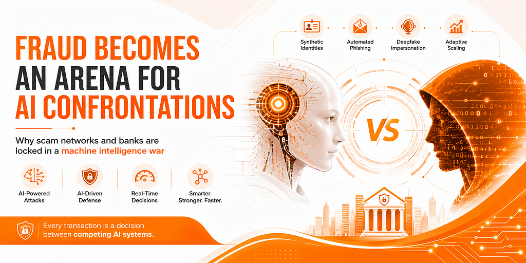 Fraud Becomes Arena for AI Confrontations