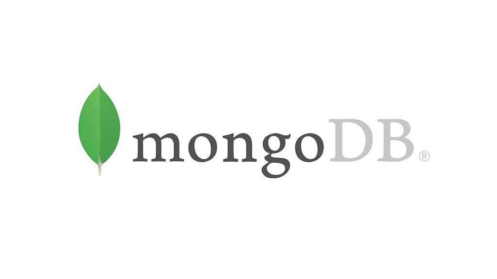 The logo for MongoDB