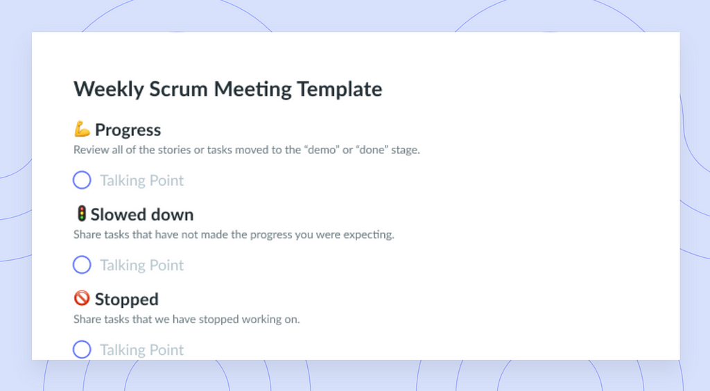 https://fellow.app/meeting-templates/weekly-scrum-meeting-agenda/?from=72