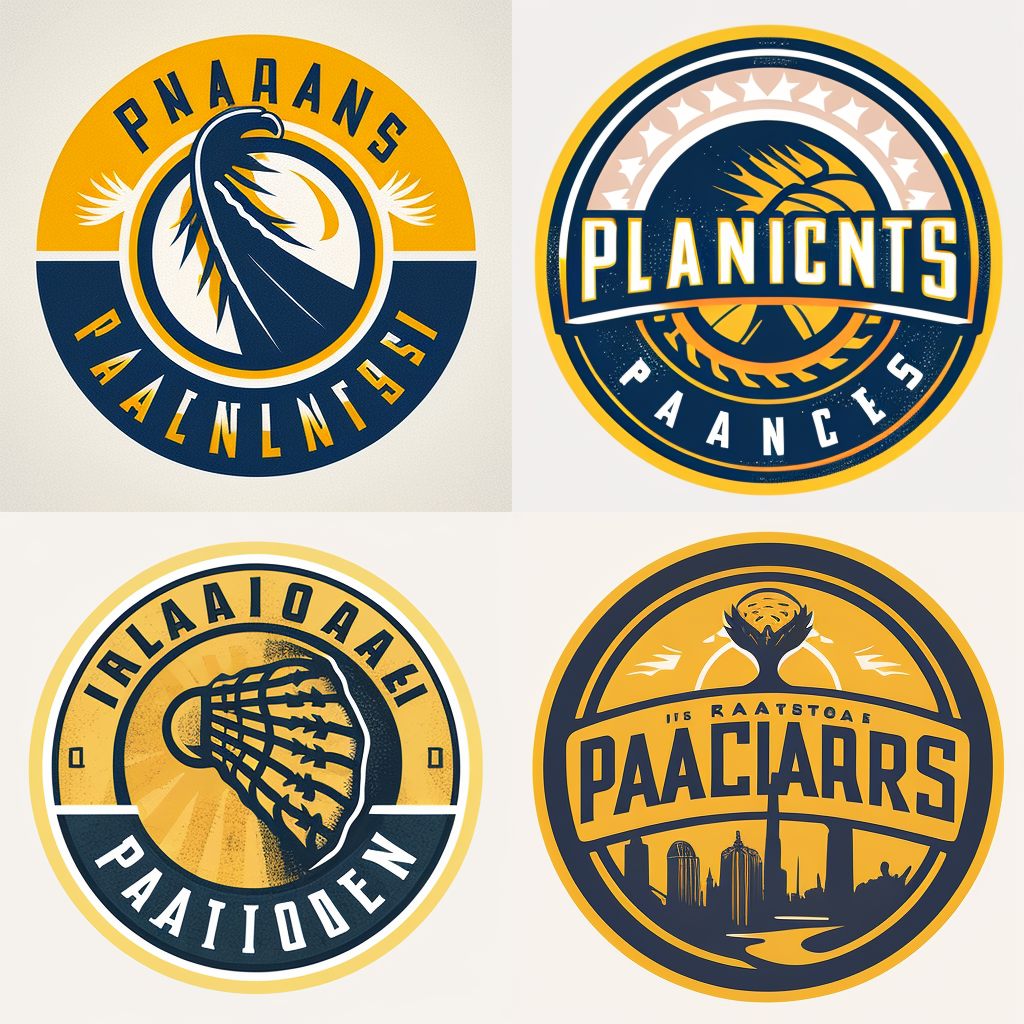 Indiana Pacers AI-generated logos