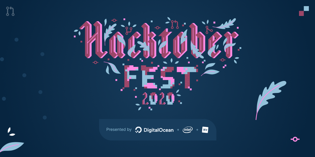 Hacktoberfest 2020 logo banner