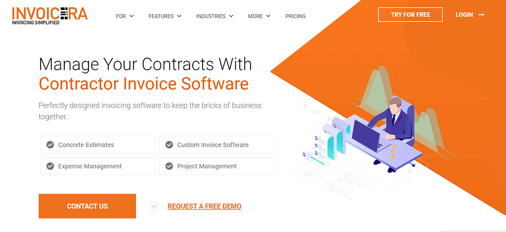 Contractor invoicing software- Invoicera