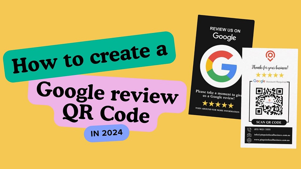 How to create a QR Code for Google reviews