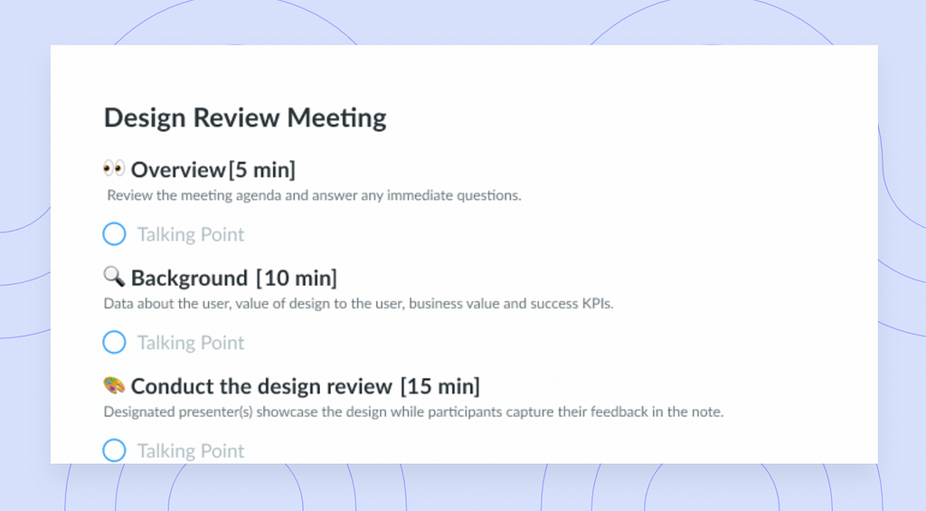https://fellow.app/meeting-templates/design-review-meeting-template/