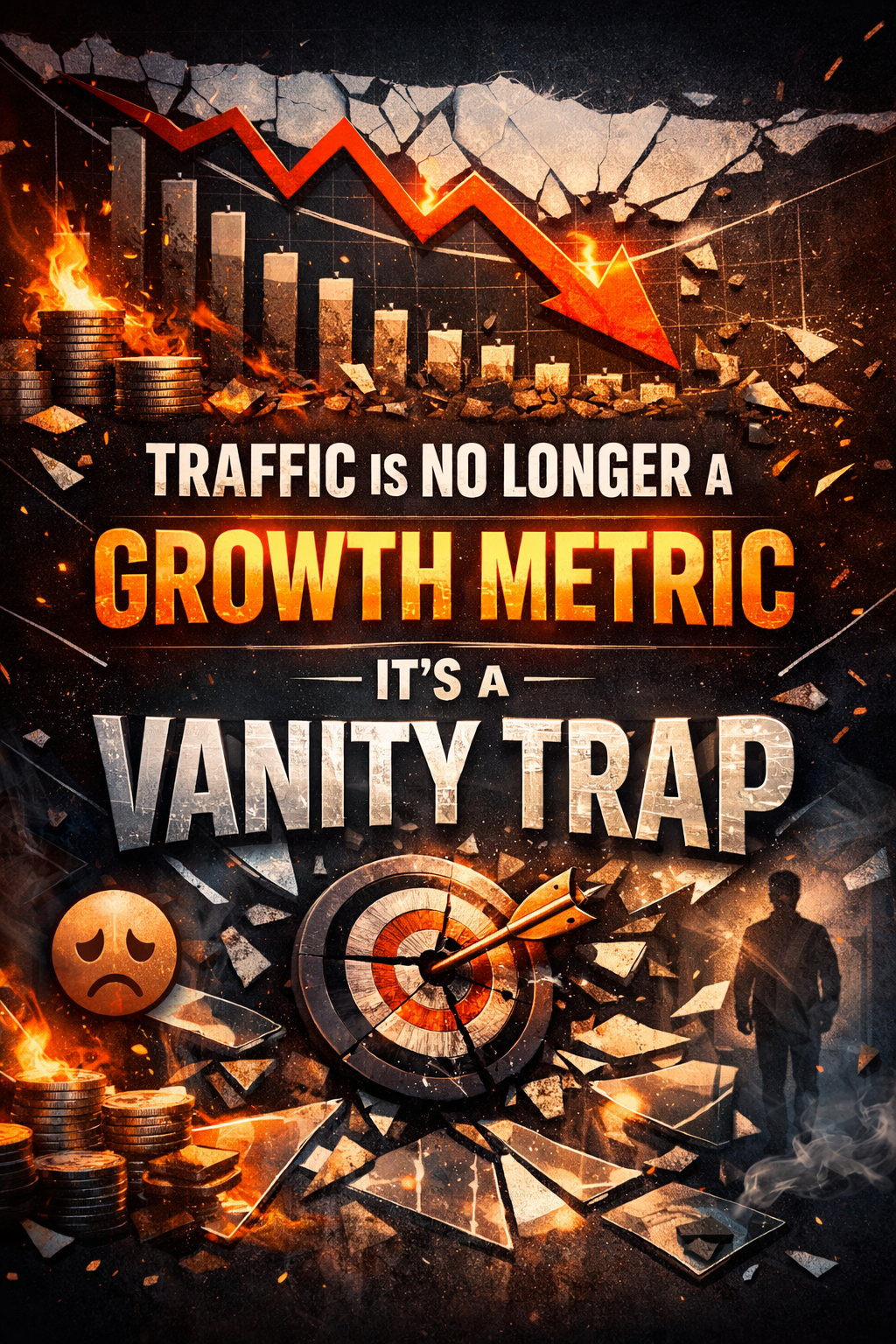 Traffic Is a Vanity Trap: Why High Visitors No Longer Mean Real Growth