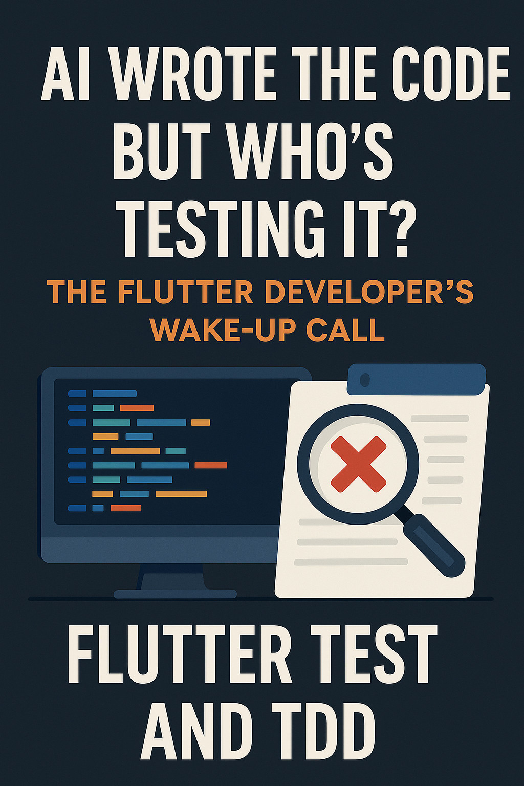 AI Wrote the Code, But Who’s Testing It? A Flutter Developer’s Wake-Up Call on Testing and TDD