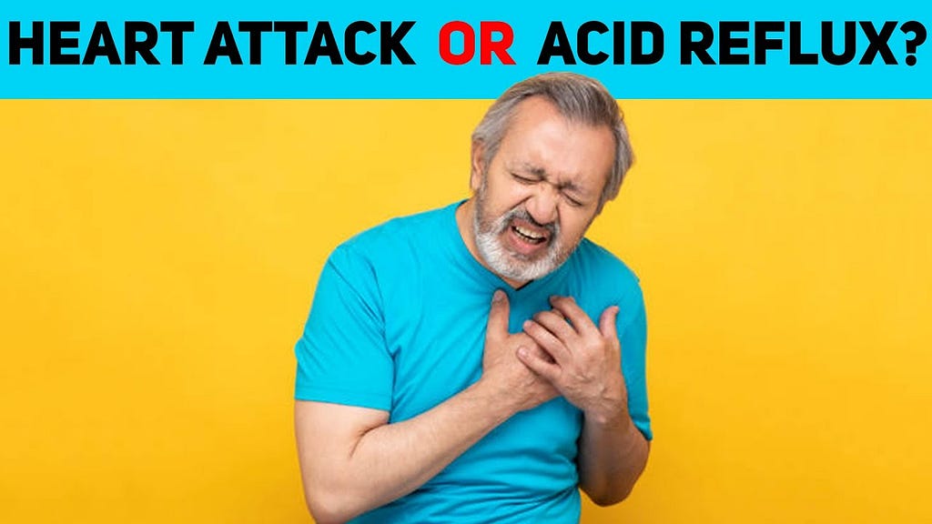 Acid Reflux Vs Heart Attack: Shocking Similarities & Differences
