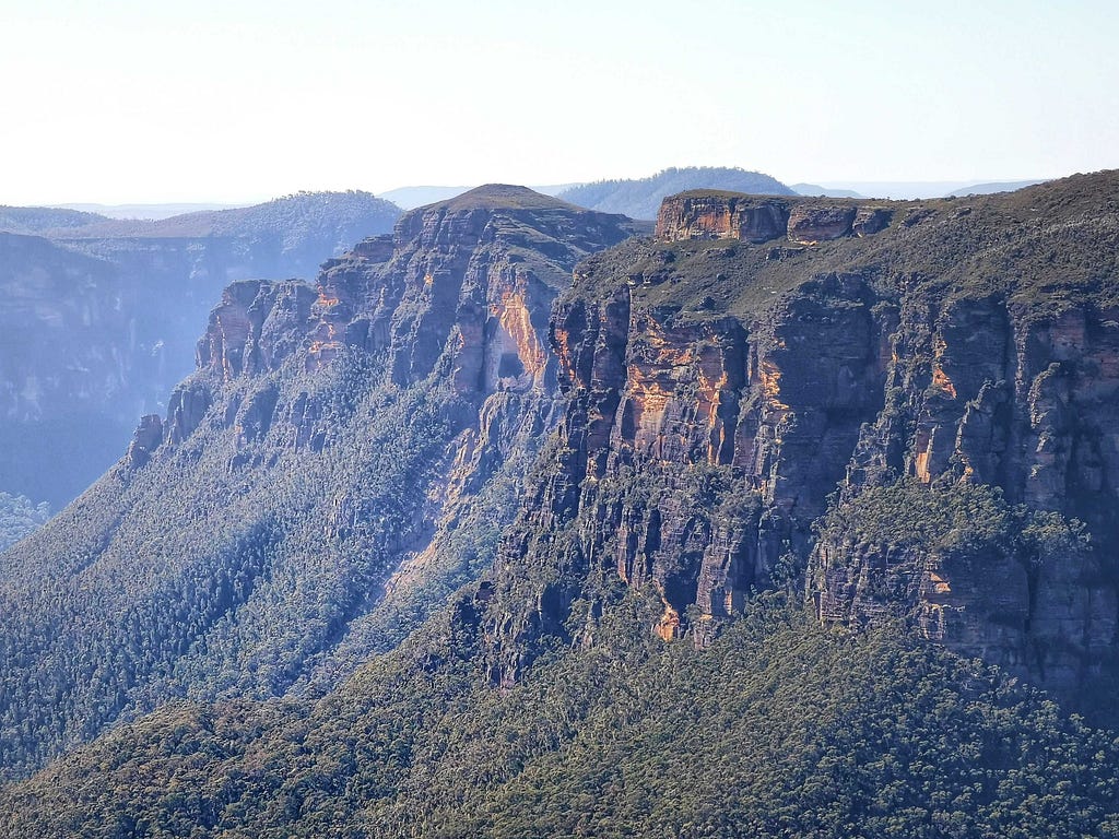 View from Evans lookout