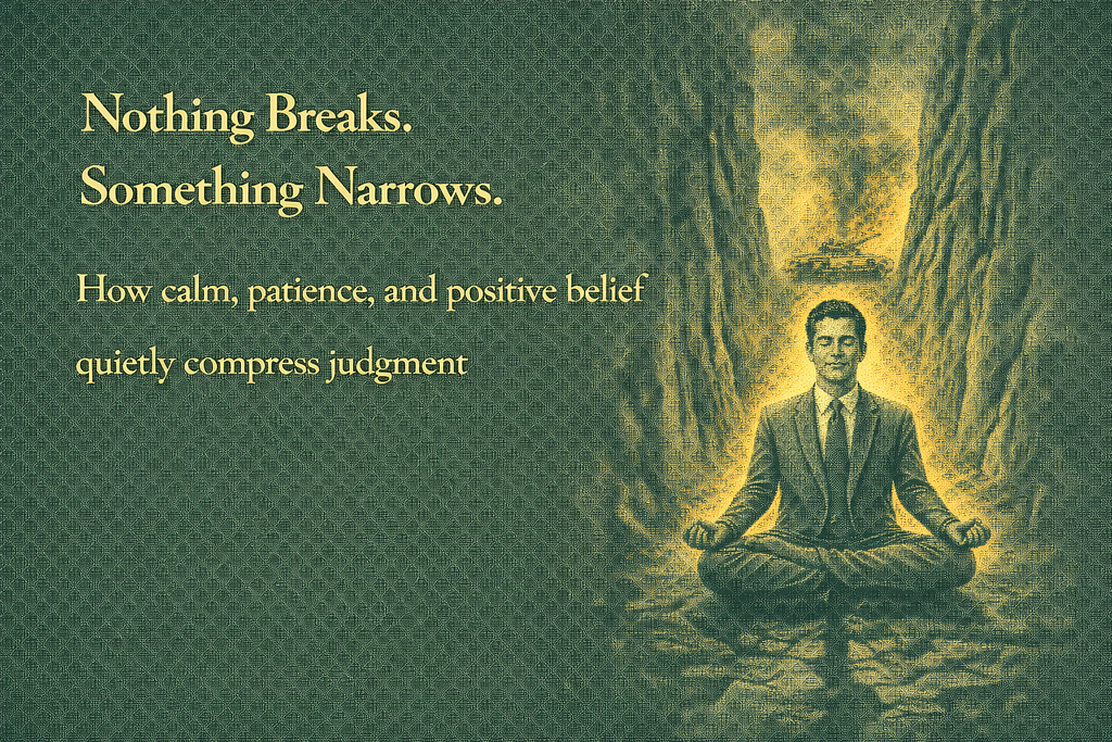Manifestation- Nothing Breaks. Something Narrows.