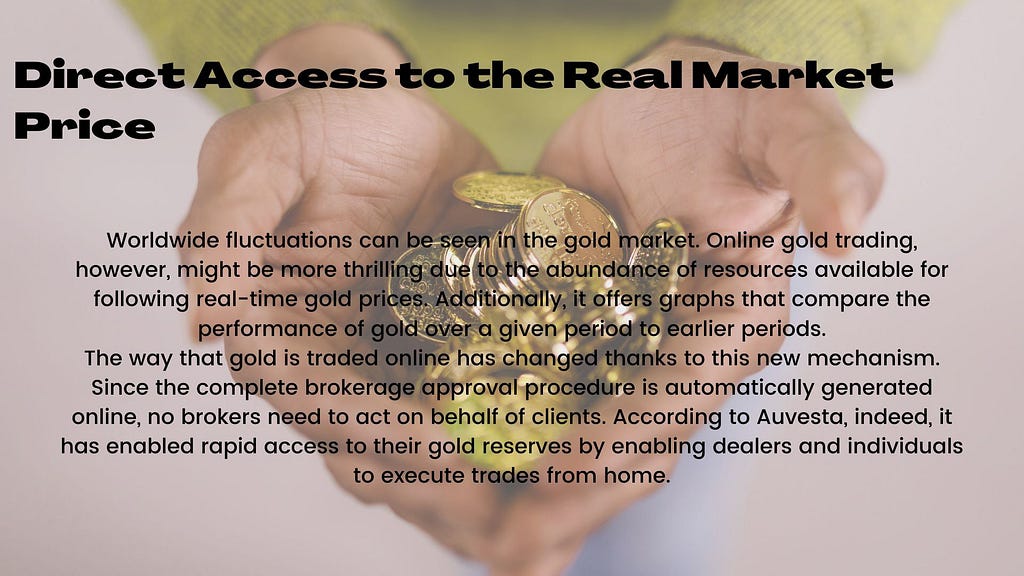 Auvesta | Online Gold Trading’s Increasing Popularity | Global Trading | Direct Access to the Real Market Price