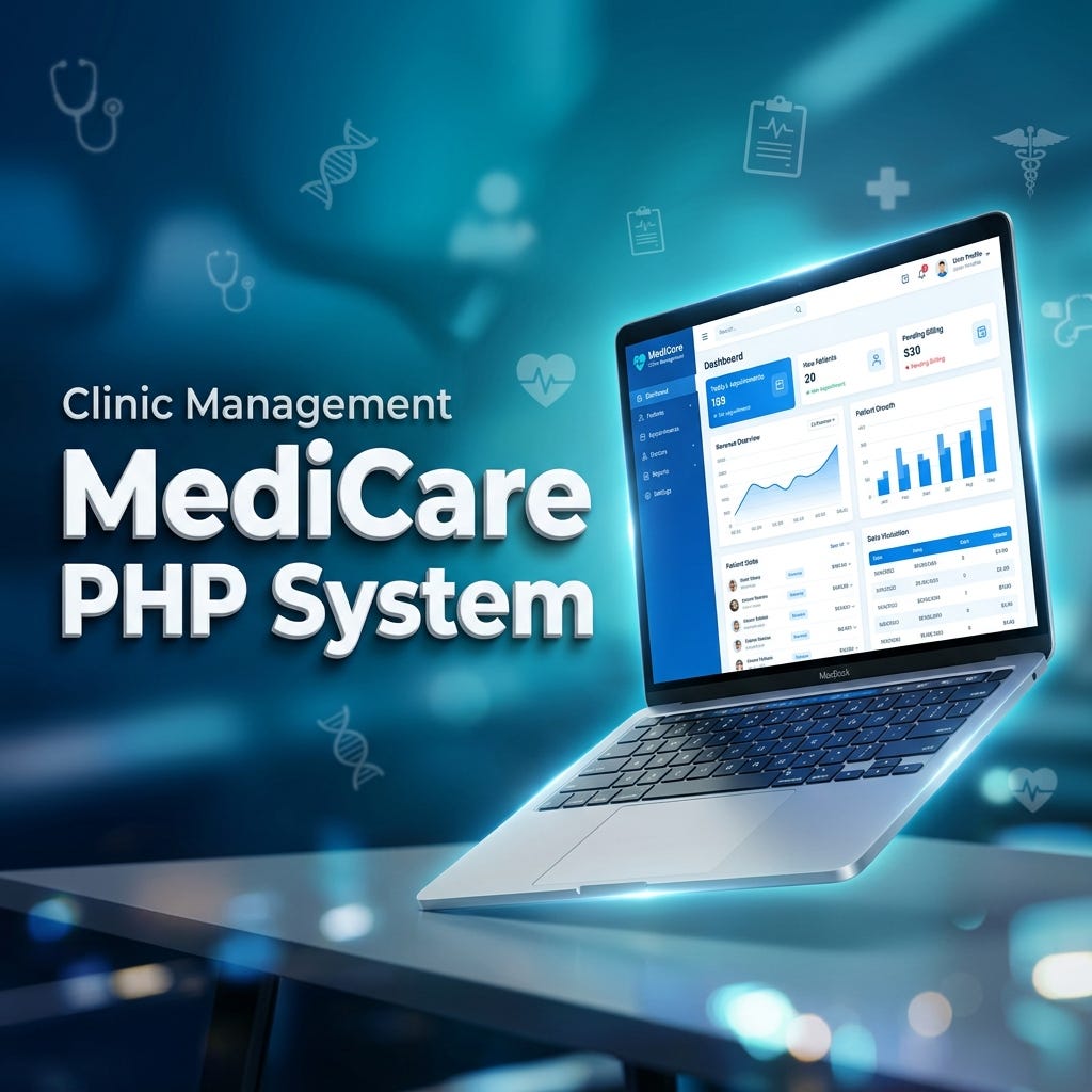 Launch Your Own Clinic Management System Today (PHP/MySQL Script)