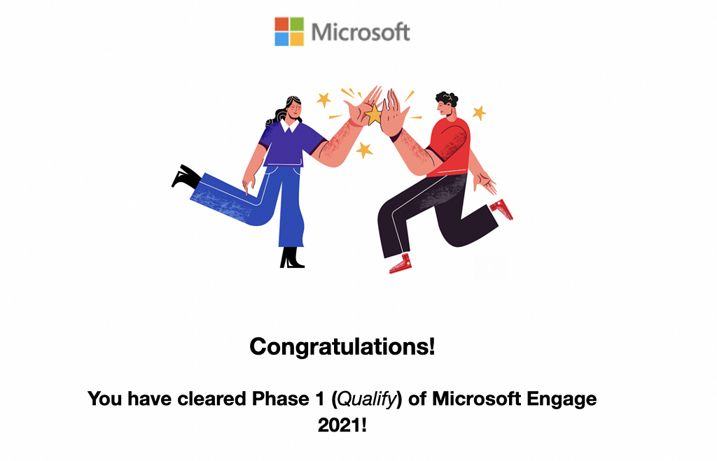 Selected for the engage program