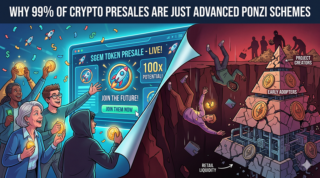 Why 99% of Crypto Presales Are Just Advanced Ponzi Schemes